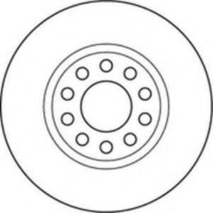 Тормозной диск 562152B BENDIX JURID
