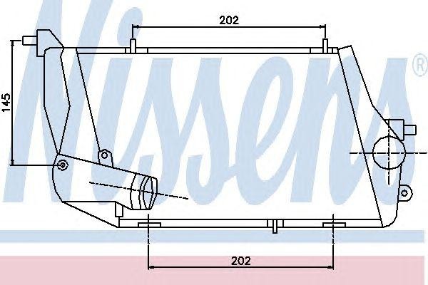 Интеркулер 96674 NISSENS