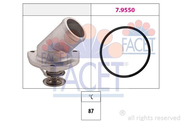 Термостат, охлаждающая жидкость 7.8402 FACET