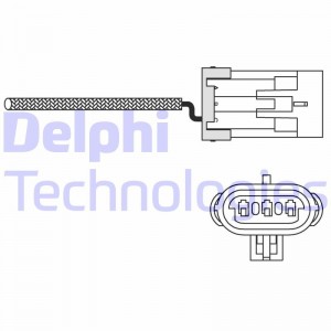 Лямбда-зонд ES1098812B1 DELPHI