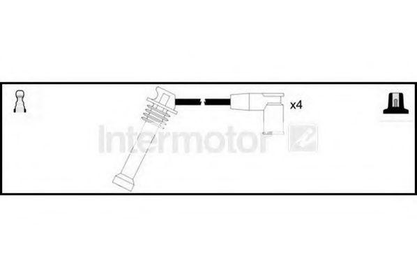 Ккомплект проводов зажигания 73960 STANDARD