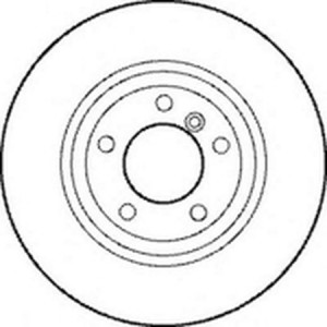 Тормозной диск 562188B BENDIX JURID