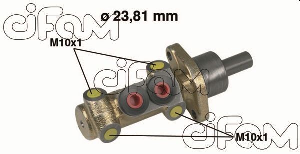 Главный тормозной цилиндр 202-398 CIFAM
