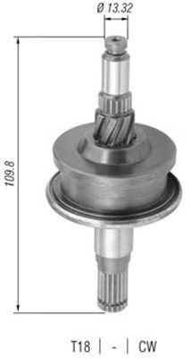Бендикс стартера 940113020359 MAGNETI MARELLI