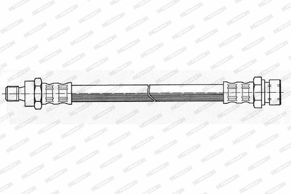 Тормозной шланг FHY2145 FERODO