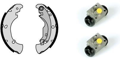 Комплект тормозных колодок H 23 056 BREMBO