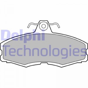 Комплект тормозных колодок, диско LP250 DELPHI