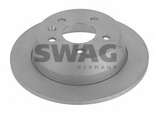 Тормозной диск 10 91 0641 SWAG