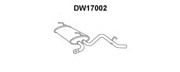 Глушитель выхлопных газов конечный DW17002 VENEPORTE