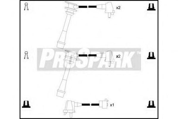 Ккомплект проводов зажигания OES399 STANDARD