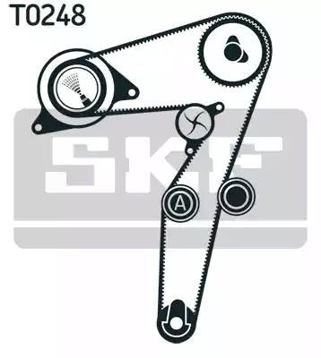 Комплект ремня ГРМ VKMA02193 SKF