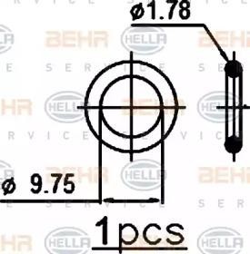 Конденсатор, кондиционер 8FC 351 301-761 HELLA