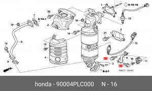 Деталь 90004PLC000 HONDA