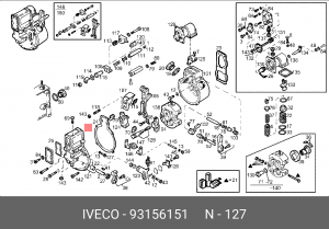 Болт 93156151 IVECO