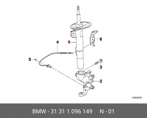 Амортизатор подвески 31 31 1 096 149 BMW