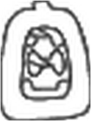 Буфер, глушитель 255-883 BOSAL