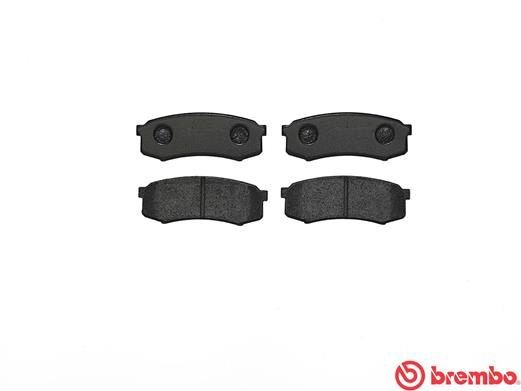Комплект тормозных колодок, диско P83024 BREMBO