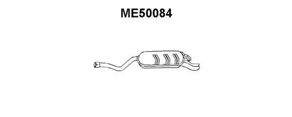 Глушитель выхлопных газов конечный ME50084 VENEPORTE