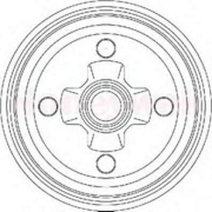 Тормозной барабан 329225B BENDIX JURID