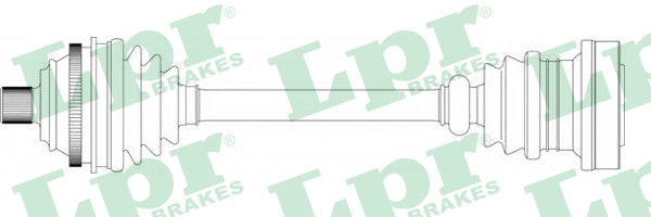 Приводной вал DS51052 LPR