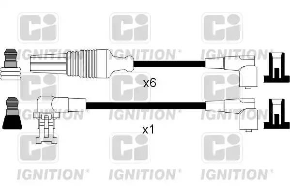 Ккомплект проводов зажигания XC1068 QUINTON HAZELL
