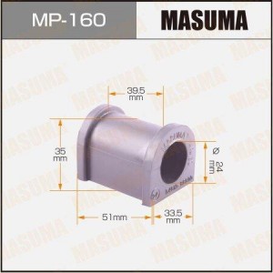 Втулка стабилизатора MP-160 MASUMA