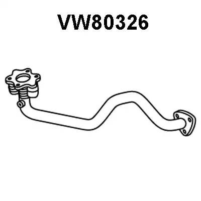 Выпускной трубопровод VW80326 VENEPORTE