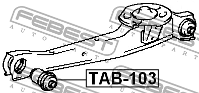 Сайлентблок TAB-103 FEBEST