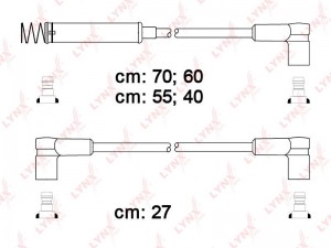 Провода высоковольтные системы зажигания (комплект) SPC5908 LYNXAUTO