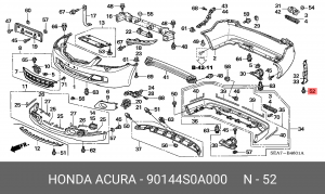 Деталь 90144S0A000 HONDA