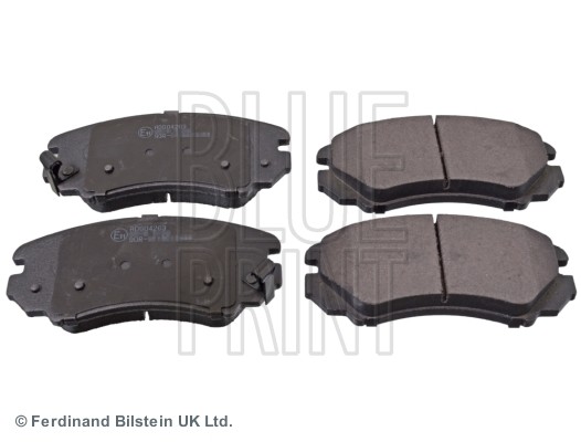 Комплект тормозных колодок, диско ADG04263 BLUE PRINT