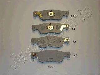 Комплект тормозных колодок, диско PP-900AF JAPAN PARTS GROUP