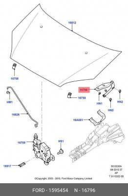 Деталь 1 595 454 FORD