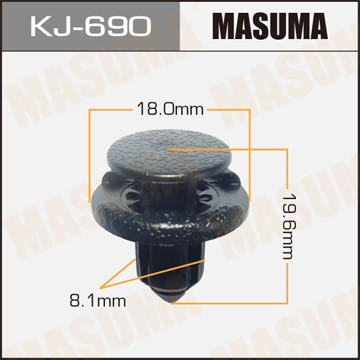 Клипса крепежная KJ690 MASUMA
