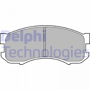 Колодки тормозные дисковые LP2126 DELPHI