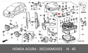 Деталь 38224SMG003 HONDA