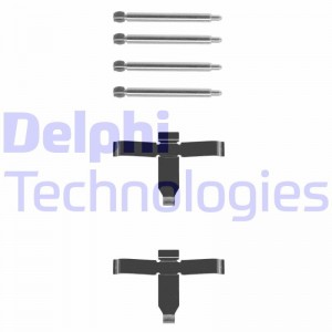 Комплектующие, колодки дискового тормоза LX0144 DELPHI