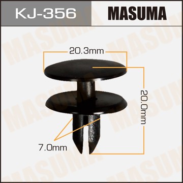 Клипса крепежная KJ356 MASUMA