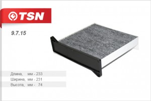 Фильтр салона 9715 TSN