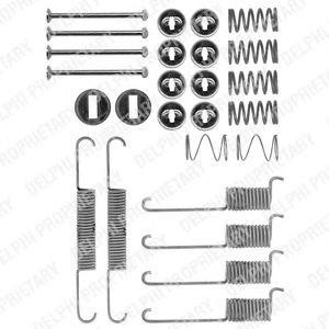 Комплектующие, тормозная колодка LY1197 DELPHI