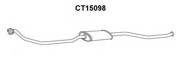 Предглушитель выхлопных газов CT15098 VENEPORTE