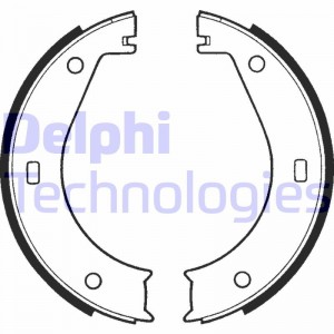 Комплект тормозных колодок, стояночная тормозная система LS1573 DELPHI