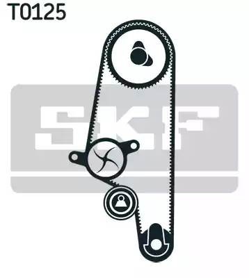 Комплект ремня ГРМ VKMA01105 SKF