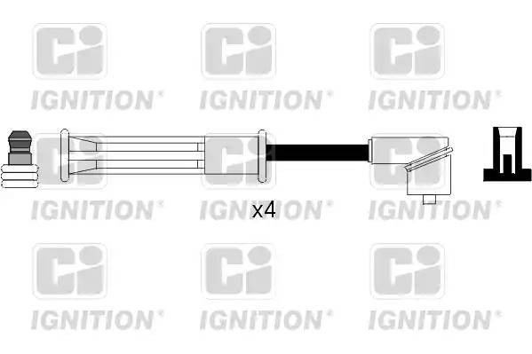 Ккомплект проводов зажигания XC1090 QUINTON HAZELL
