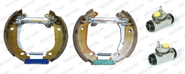Комплект тормозных колодок FMK162 FERODO