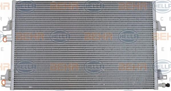 Конденсатор, кондиционер 8FC351301431 HELLA