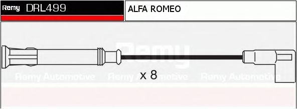 Ккомплект проводов зажигания DRL499 DELCO REMY