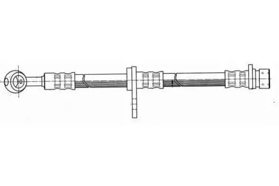 Тормозной шланг J3704152 H B JAKOPARTS NIPPARTS