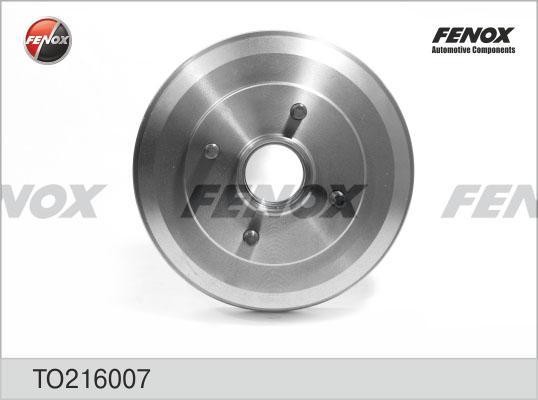 Барабан тормозной TO216007 FENOX