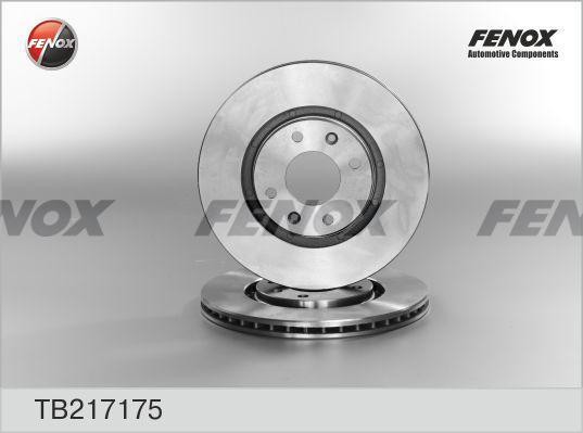 Диск тормозной TB217175 FENOX